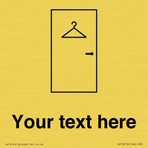 Custom information: Changing room